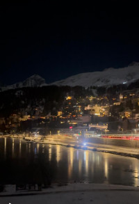 Event Vollmond-Bike-Abenteuer auf Schnee mit Abendessen