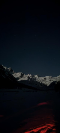 Event Vollmond-Bike-Abenteuer auf Schnee mit Abendessen